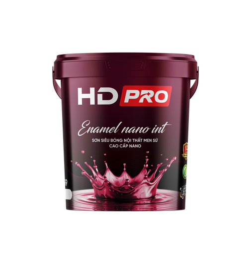 Sơn siêu bóng nội thất men sứ cao cấp 